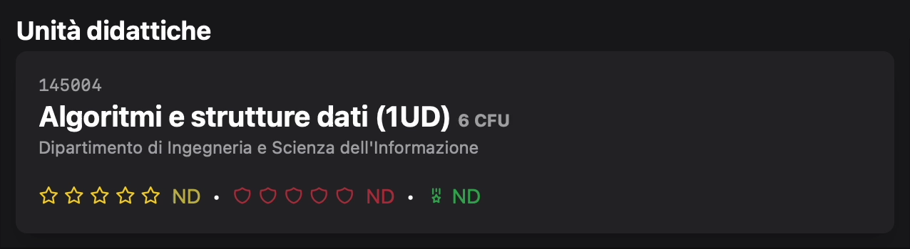 GIF: hovering over a course card animates an arrow to the right
